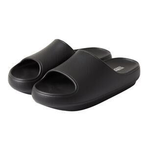 32 DEGREES COOL Cushion Slides Unisex Women 11-12, Men 9-10 Black